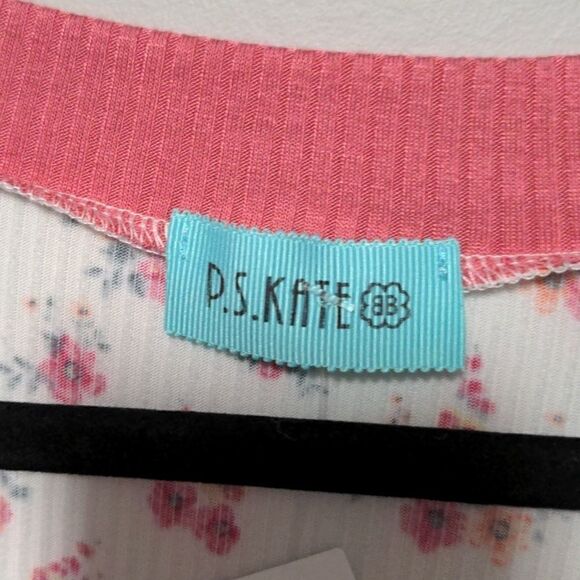 NWT P. S. Kate V Neck Shirt - Picture 3 of 5